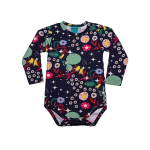 Baby long-sleeved bodysuit Raspberry Republic image-0