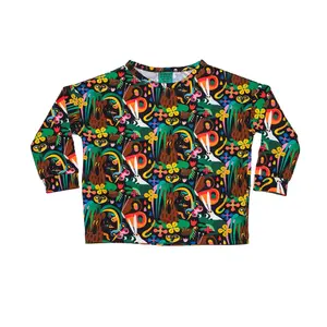 T-shirt met lange mouwen voor babymeisjes Raspberry Republic image-0