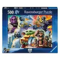 Puzzle de 500 peças Ravensburger Star Wars The Mandalorian image-1