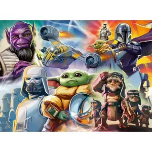 Puzzle de 500 peças Ravensburger Star Wars The Mandalorian image-4