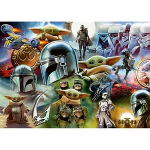 1000-piece puzzle Ravensburger Star Wars The Mandalorian image-4