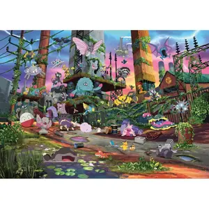 Puzzle Ravensburger Pokemon Breakout 2 Jolteon and Reclaimed Power Plant image-4