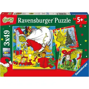 3x49 pieces puzzle Ravensburger Disney The Grinch