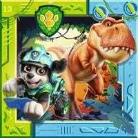 Puzzle mit 3x49 Teilen Ravensburger Paw Patrol Dino Movie image-1