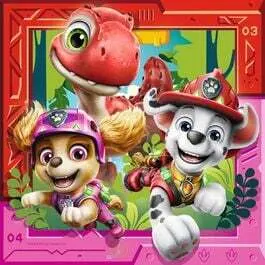 Puzzle mit 3x49 Teilen Ravensburger Paw Patrol Dino Movie image-2