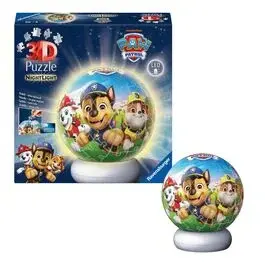 75-teiliges Ball-Puzzle Ravensburger Paw Patrol 3D Nightlight image-2