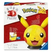 Ball-shaped Puzzle Ravensburger Pokemon Pikachu 3D image-1