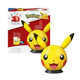Ball-shaped Puzzle Ravensburger Pokemon Pikachu 3D image-2