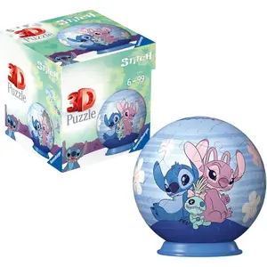 Puzzle da 54 pezzi Ravensburger Disney Stitch 3D image-1