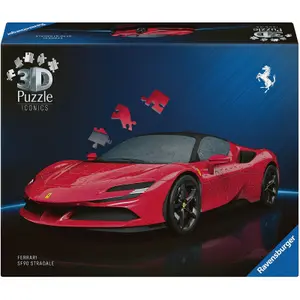 Puzzle 108 Pieces Ravensburger Iconics 3D Ferrari