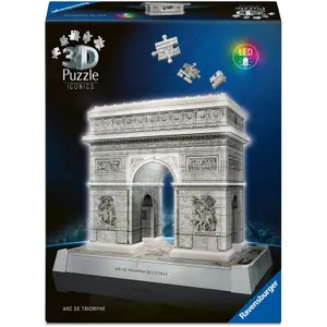 Puzzle 216 Pieces Ravensburger 3D Arc Triomphe