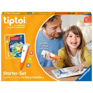 Gry edukacyjne l'encyclopédie des p'tits curieux tiptoi® zestaw startowy Ravensburger image-1