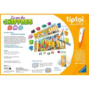 Educational games le zoo des chiffres tiptoi® (the number zoo) Ravensburger image-2