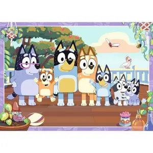 24-piece puzzle -giant- family time / bluey Ravensburger image-0