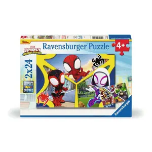 Puzzle 2x24 pieces Ravensburger Spidey et compagnie / Spidey image-2