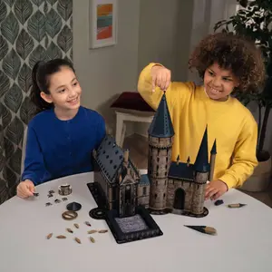 Puzzle de 540 peças - castelo de hogwarts iluminado - o grande salão / harry potter puzzle 3d Ravensburger image-2