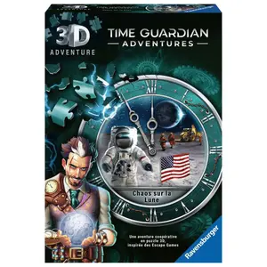 216-piece puzzle - time guardian adventures - chaos on the moon 3d adventure Ravensburger image-1