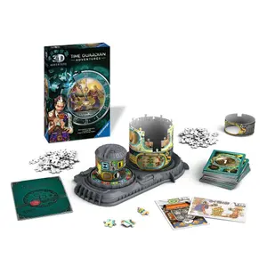 216-piece puzzle - time guardian adventures - a world without chocolate 3d adventure Ravensburger image-0