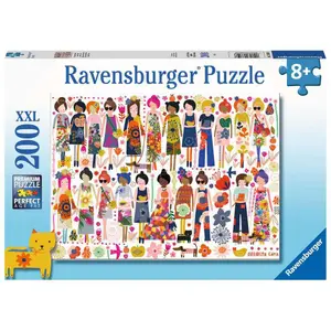 200-piece puzzle - floral friendship Ravensburger image-0