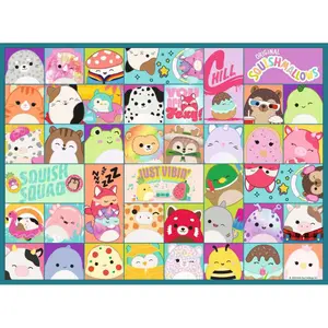 100-piece puzzle - colorful squishmallows Ravensburger image-0