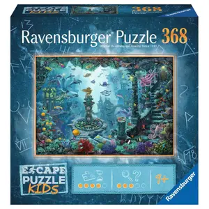 368-piece puzzle -escape kids - au royaume sous- marin Ravensburger image-0