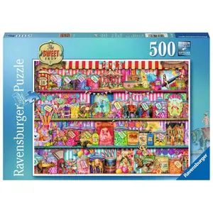 500-piece puzzle - the candy store Ravensburger image-1