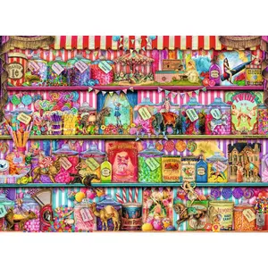 500-piece puzzle - the candy store Ravensburger image-0