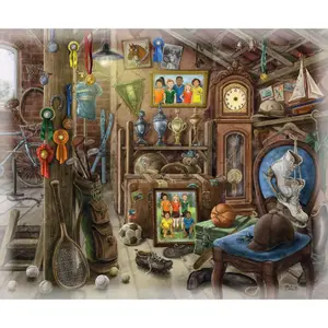 99-piece puzzle -escape - the manor attic Ravensburger image-0