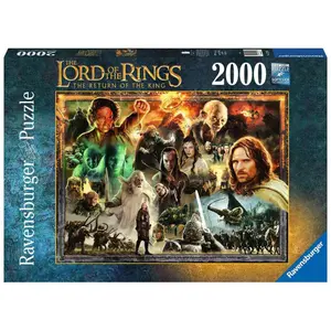 2000-piece puzzle - the return of the king / lord of the rings Ravensburger image-0