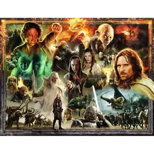 2000-piece puzzle - the return of the king / lord of the rings Ravensburger image-1