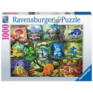 1000-piece puzzle - magnificent mushrooms Ravensburger image-0