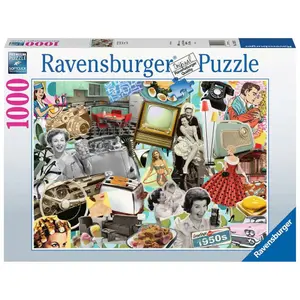 1000-piece puzzle - the 50s Ravensburger image-0