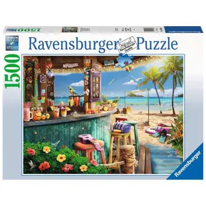 1500-piece puzzle - the beach bar Ravensburger image-1