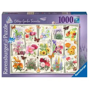 1000-piece puzzle - garden flower posters Ravensburger image-2