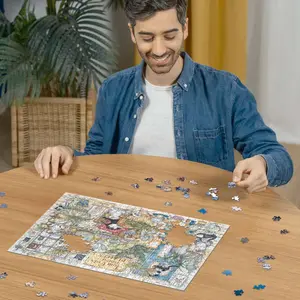 500-piece puzzle - tom cat's house plants Ravensburger image-2