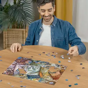 500-piece puzzle - the archaeologist's office Ravensburger image-2