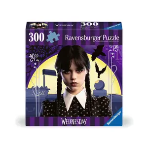 300-piece puzzle - Wednesday addams Ravensburger image-0