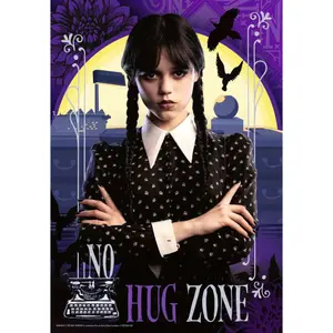 300-piece puzzle - Wednesday addams Ravensburger image-1