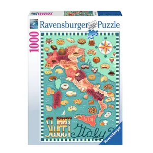 1000-piece puzzle - Italian dessert tour Ravensburger image-0