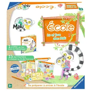 Educational games - read and play with maki - school Ravensburger image-1