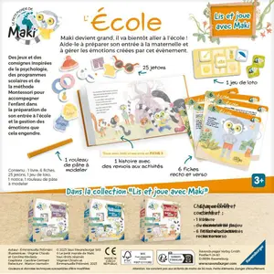 Educational games - read and play with maki - school Ravensburger image-0