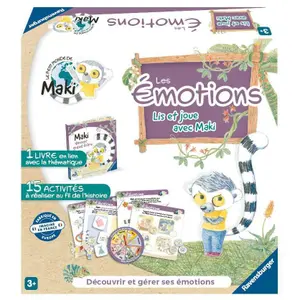 Educational games - read and play with maki - emotions Ravensburger image-0