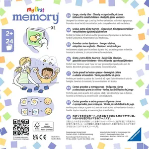 Educational games - my first t'choupi memory® Ravensburger image-1