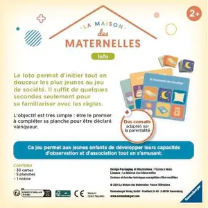 Educational games -loto - la maison des maternelles Ravensburger image-1