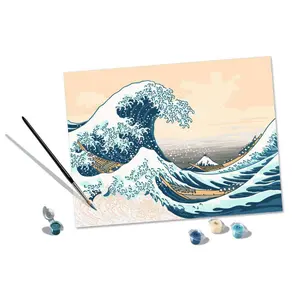 Painting - la grande vague - art collection creart Ravensburger image-0