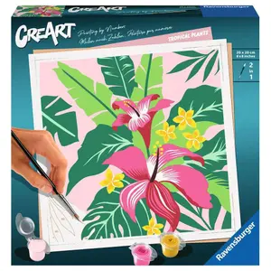 Creart tropical plants paint Ravensburger image-2