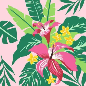 Creart tropical plants paint Ravensburger image-1