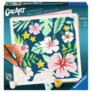 Creart exotic flowers paint Ravensburger image-3