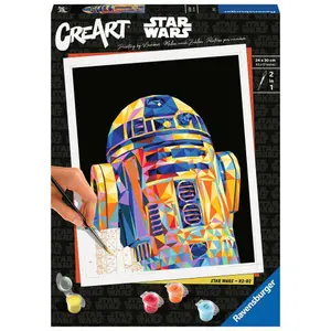 Painting - r2d2 / star wars creart Ravensburger image-1