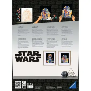 Painting - r2d2 / star wars creart Ravensburger image-3